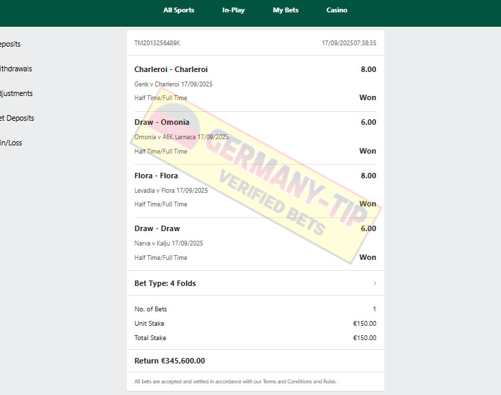 Fixed Matches