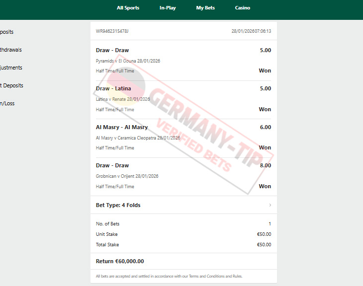 Fixed Match 100% Sure