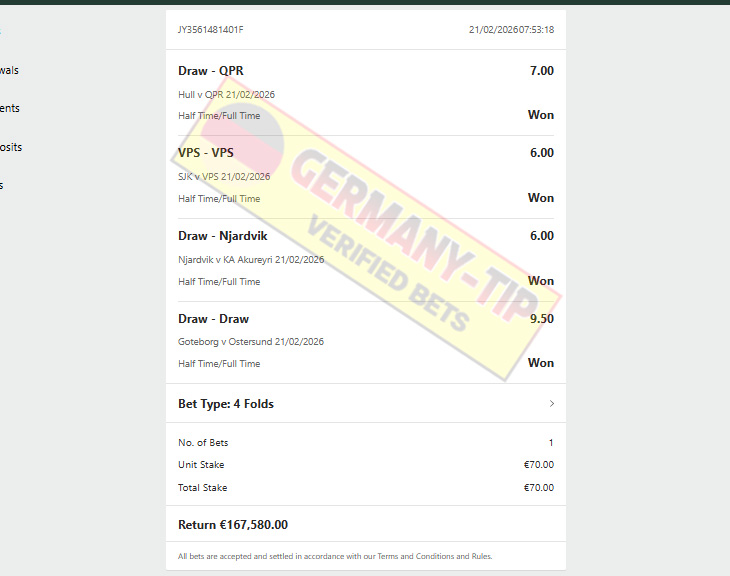 Fixed Match 100% Sure