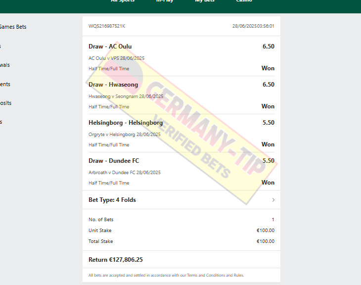Fixed Matches