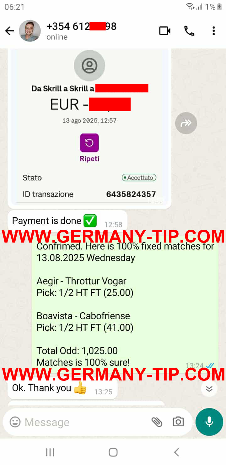 Fixed Matches