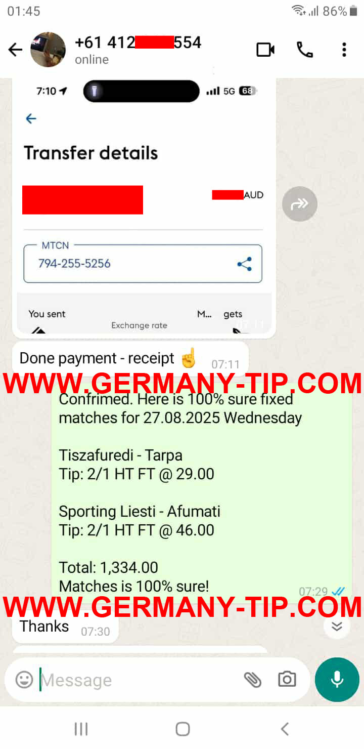 Fixed Matches